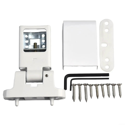 Heavy Duty Zinc Alloy Flag Hinge For Left Or Right Swing Installation Smooth Operation Built Tough with screws and tools included.