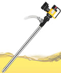 Heavy Duty Electric Drum Pump 1000W Brushless Motor For Diesel And Kerosene Transfer Fast Flow 130 Liters Min With Hose