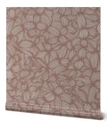 Total Room Glow Up Neutral Brown Silver Metallic Wallpaper With Eco Friendly Fibrous Texture And Shimmer Finish Made In Usa Paste The Wall Covering Modern Home Decor, floral design, 2 by 27 feet roll.