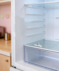 Refrigerator Shelf Clips Set of 8 Sturdy Aluminum Fridge Shelf Supports Easy to Install No Fuss Durable silver in fridge
