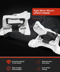 Right Engine Mount For 2012-2013 Mazda 3 2.0L GS-Sky And 2012-2013 Mazda 3 I 2.0L, Heavy-Duty Steel And Rubber Construction With Orange Pattern Bake Finish, Long-Lasting Vibration Damping, Oil Leak Resistant Mount.