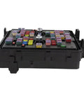 Genuine OEM Fuse Panel And Relay Junction Block For 2021 To 2022 Ford Super Duty 6.7L PowerStroke Diesel with colorful fuses.