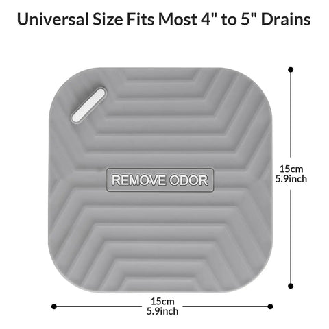 Snag This Three Pack Durable Silicone Shower Drain Cover And Tub Stopper To Cut The Funky Smell And Keep Those Pesky Critters Off Any Bathroom Or Kitchen Floor, silicone drain cover 5.9 inch size.