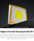 Olight's EIP 1 LED chip used in ArkPro Ultra EDC Flat Flashlight Delivering 1700 Lumens White LED With UV And Green Beam