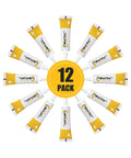 12 pack of Heavy Duty 3D Printer Lubricant Grease For Smooth Axis Guides Lead Screws Rods And Gears arranged in a circle