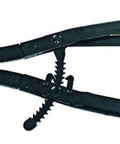 16-1/2 Inch Internal Retaining Ring Pliers with Spring Loaded Ratchet, replaceable tips, large heavy duty, shown open