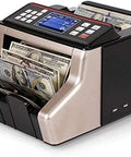 Heavy Duty Automatic Money Counter With UV IR MG Fake Bill Detection Variable Speed Cash Counting Machine Featuring Large LED Display