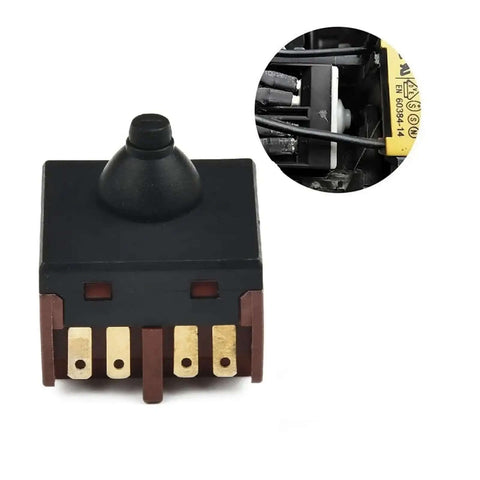 Push Button Switch Replacement For Angle Grinder And 4 Inch Polisher 100 4 Inch Power Tool Accessory Upgrade Durable Easy Install