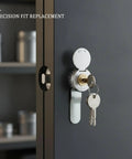 Zinc Alloy Round Cam Lock For Cabinets And Tool Boxes With Key Operated Security installed on cabinet door