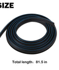 Coiled black Dishwasher Door Gasket Seal Replacement For Whirlpool Maytag KitchenAid Kenmore Amana Fits W10300924