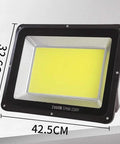 Heavy Duty LED Floodlights Hella Bright 6000K Daylight Wall Mount IP66 Fully Weatherproof with dimensions 42.5cm x 32.6cm.