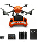 Fisherman Max Heavy Lift Fishing Drone With 7.0 Lbs Bait Capacity 1.5Km Casting Range IP67 Waterproof Foldable Drone 4K Camera