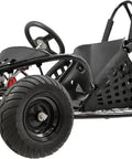 Deluxe 1000W 48V Electric Go Kart With Disc Brakes, Adjustable Seat And Seat Belt, Parental Speed Controls Up To 20 MPH