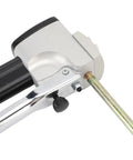 Close-up of the metal nozzle of Go-To Fast Precise Pneumatic Grease Tool With High Pressure 400 Bar Automatic Metering System