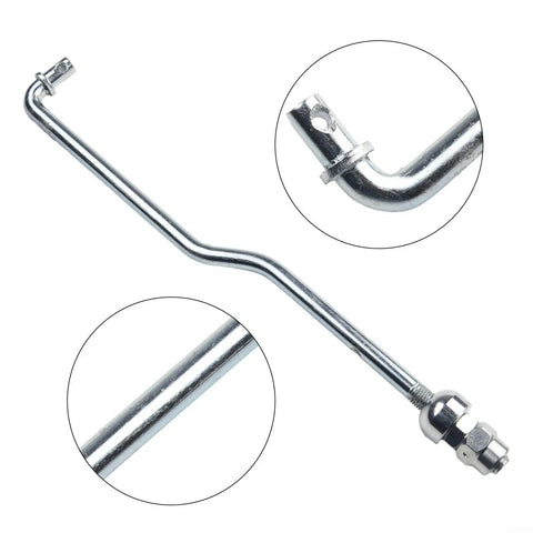 Front Deck Lift Link With Nuts For Lawn Mowers Deck Height Adjustment Arm Replacement For Riding Mowers Front Linkage Hardware Kit Built Tough Easy Install Reliable Replacement Parts, metal rod