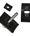 Aluminum Alloy Bicycle Seatpost Head Clamp for Seatpost and Saddle Tube Tough as Nails Rust Resistant Strong Seat Clamp Head Black