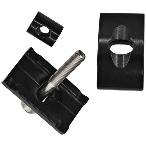 Aluminum Alloy Bicycle Seatpost Head Clamp for Seatpost and Saddle Tube Tough as Nails Rust Resistant Strong Seat Clamp Head Black