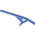 Heavy Duty Steel Manual Drum Upender With Long 41 Inch Handle for Tipping Horizontal Barrels Smoothly, blue steel design