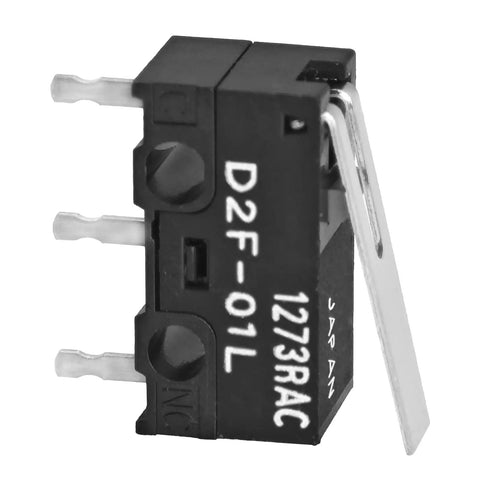 Pack Of Four SPDT Microswitches With Snap Action Lever For PC Mount 30V DC 100mA High Reliability Limit Switches Built Tough