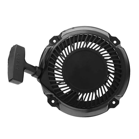 Heavy Duty Snowblower Starter Pulley And Pull Start Assembly Replaces 591301 693394 791670 795930 top view with pull start handle.