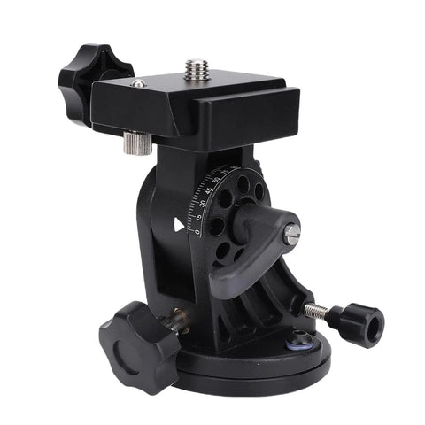 Latitude Adjustment Seat For Telescope Mount With Three Eighths Inch Thread, Angled Base From Zero To Ninety Degrees, Universal Fit