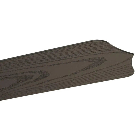 AirPro Collection 52 Inch Five Blade Indoor Outdoor Ceiling Fan blade in toasted oak