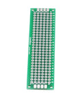 Double Sided PCB Prototype Boards Set Of Ten For DIY Soldering Two By Eight Centimeter FR4 Tin Plated Printed Circuit Boards