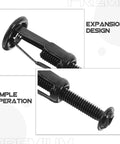 Expansion Screw Nuts Kit With Petal Expansion Mechanism For Metal And Hollow Wall, Carbon Steel Jack Nuts For Quick Install, Heavy Duty Fastening And Secure, Stable Connections For Construction Projects. black carbon steel jack nut with expansion design