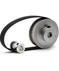 Awesome 2GT Timing Pulley Kit With 40 Teeth And B14mm Bore For Smooth Motion Control Plus Includes 300mm Belt And Tensioning Wheel For Your CNC Project, 2GT pulley set with belt
