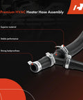 Inlet And Outlet Heater Hose Pipe Line Assembly For Chevy Silverado Tahoe Suburban GMC Sierra Cadillac Escalade V8, close-up view