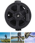 Split Type Wire Reel For Your Spearfishing Gun With Foldable Handle Underwater Speargun Reel Built From Lightweight Nylon No Fuss Disassembly Base Fits Wooden Body Guns Includes Base And Screws