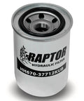 Hydraulic filter HH670-37712KUB for tractor, visible branding. Part of Maintenance Filter Kit Replacement for LX2610HSD Tractor.