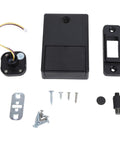Components of Biometric Fingerprint Cabinet Lock Keyless Entry For Drawers And Wooden Cabinets Ultra Fast 0.5 Second Unlock