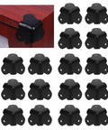 16 Piece Metal Corner Protectors Set Beefed Up Guards For Furniture Speakers Guitar Amps And More Black Built To Last