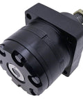 Heavy Duty Hydraulic Drive Motor Replacement Compatible With Jlg And Parker Tg0280Us080Aaab, black motor with direct bolt fit design.