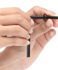 Super Sleek L-Shaped Hex Key Set With Carbon Steel Wrenches For Bike Repair And Motorcycle Maintenance You Gotta Have This Essential Multi Tool Kit, black L-shaped hex key in hand
