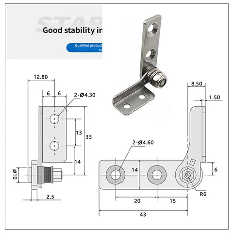 Soft Close Cabinet Hinges With Easy Install No Fuss And Adjustable Damping Stainless Steel Shafts diagram and dimensions