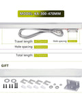 Pro Grade 0.005mm Precision Linear Scale Encoder With Optical Grating Ruler Sensor For DRO Lathe Milling Machines 70mm To 470mm Lengths with accessories