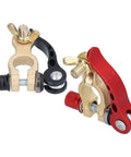 2 Pack Battery Terminal Connectors With Quick Release Clamp For Cars, Trucks And RVs, Positive And Negative Terminals, Copper And Aluminum Alloy