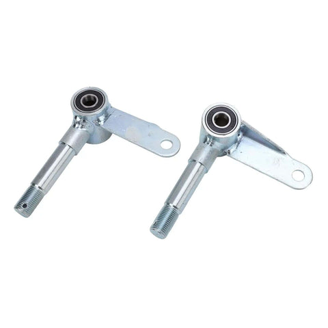 Heavy Duty 15mm Front Wheel Steering Knuckle Spindle For Go Kart ATV Quad With M15 Thread Built Tough Steel Alloy For Stable Handling