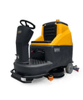 Beast Ride On Floor Scrubber For Large Spaces With A 45 Inch Cleaning Path Delivers About 70 000 Sq Ft Per Hour Dual Disc Brush 53 Gallon