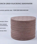 Grab A Crazy Fresh Pack Of 50 Nine Inch Mesh Sanding Discs To Get Serious With Smoothing Wood Or Drywall Using This Super Grippy Hook And Loop System For Your Orbital Sander That Keeps Grit Clean And Works Flawlessly; 9 Inch grid flocking sandpaper stack, 225mm diameter, wear-resistant.