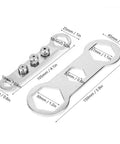 Electric Rivet Nut Gun Adapter Kit With Four Interchangeable Heads For Fastening Sheet Metal Auto Repair And Diy Projects Compatible With 1000Rpm Drills; metal wrench heads sizes shown