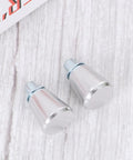 Rock Solid Stainless Steel Spring Loaded Plunger Pin With Pull Ring For Cabinet Doors And Screens Smooth Retractable Toggle Latch on wood