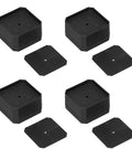 No Slip Rubber Furniture Pads 20 Pack Protect Floors And Furniture With Strong Grip Noise Reduction visible in black square shape