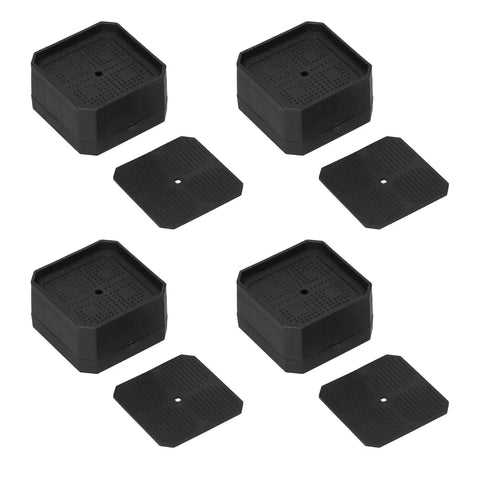 No Slip Rubber Furniture Pads 20 Pack Protect Floors And Furniture With Strong Grip Noise Reduction visible in black square shape