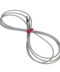 Two Pack Transmissive Fiber Optic Sensor Built For Brutal Heat With 0 To 2100mm Detection Range And 300C Temp Tolerance Ideal Replacement For FU 84C In Industrial Automation, braided metal sensor cable