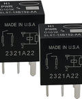 Two Pack Drop In 12V 40A 4 Pin Car Relay For Ford Edge Fusion F150 Explorer Escape Ranger F250 F350 Lincoln MKX Mercury Mariner Ref 8L8T14B192AA 8T2T14B192AA AB 8L8Z14N089A GU5Z14N089A RY966 1R2372 black 4-pin blade relays