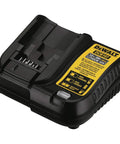Battery charger for 20V Max Cordless Impact Driver Kit With Brushless Motor One Quarter Inch Hex Chuck Two Batteries And Charger LED Light
