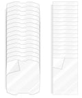 Replacement Front And Inner Lens Covers Set 271320 And 271319 For Welding Helmets, Pro Grade Durable PC Shields, Impact Resistant, Snug Fit, 30 Piece Kit To Keep Your View Clear And Welds Safe, stacked clear lens covers